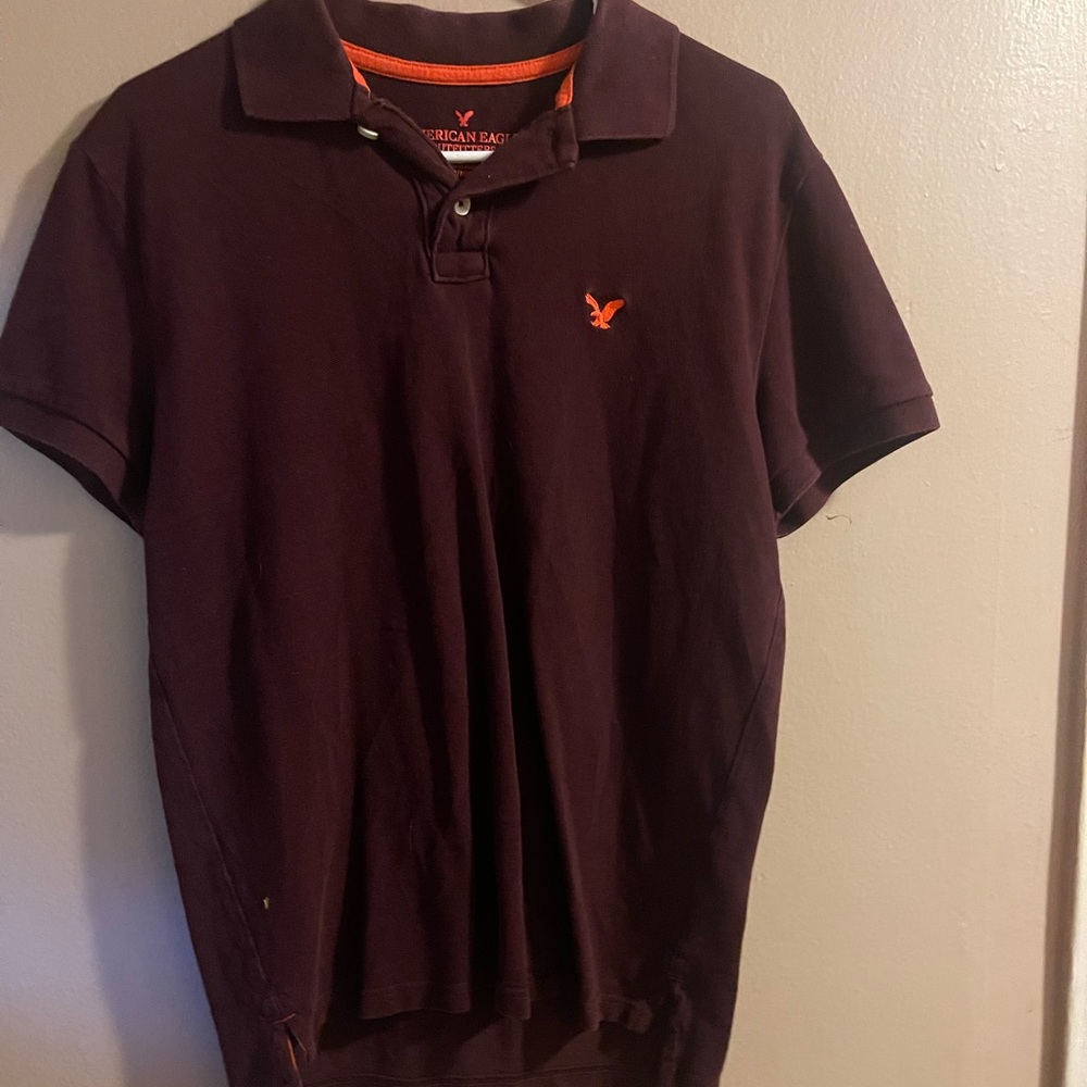 Men size small American eagle polo shirt